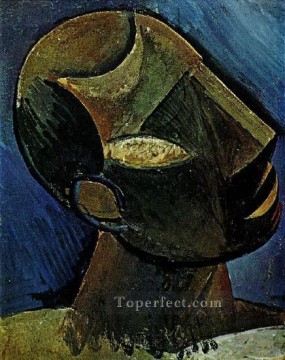 company of captain reinier reael known as themeagre company Painting - Head of Man 1913 cubist Pablo Picasso